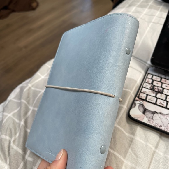 Personal size Filofax in light blue used twice - Picture 5 of 5